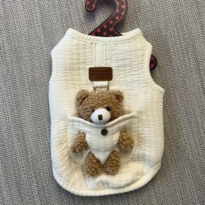 Pet Clothing | Cotton Quilted Vest W/D-ring (puppy/kitten)